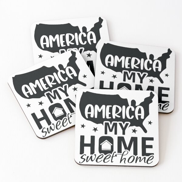 Item preview, America my home sweet home designed and sold by SasKloset.