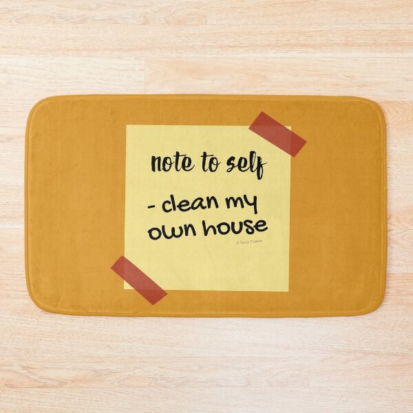 Item preview, Note to Self Clean My Own House Busy Mom or Cleaning Lady Gifts designed and sold by SavvyCleaner.