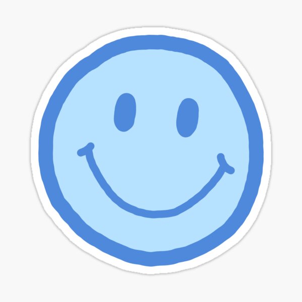 Blue Smiley Face Gifts Merchandise Redbubble