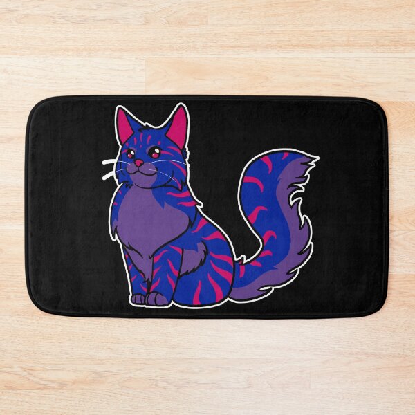 Item preview, Bisexual Pride Maine Coon designed and sold by Cat Herd.