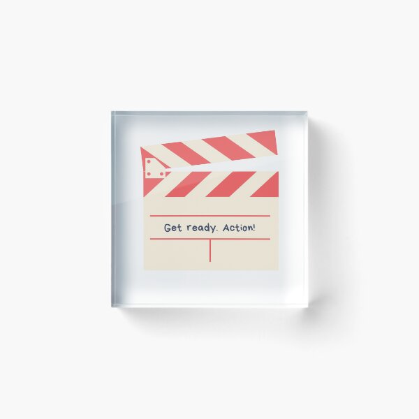 Item preview, Get ready. Action! designed and sold by Downneees.