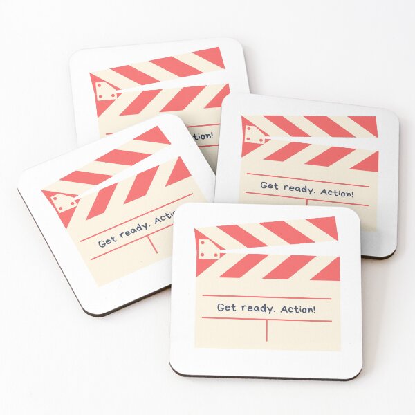 Item preview, Get ready. Action! designed and sold by Downneees.