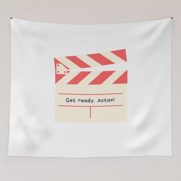 Item preview, Get ready. Action! designed and sold by Downneees.