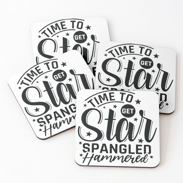 Item preview, Time to get star spangled hammered designed and sold by SasKloset.