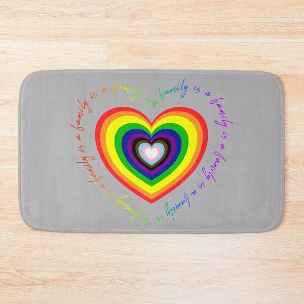 Item preview, A family is a family is a family - lgbtqia bipoc heart designed and sold by Da-Family-Biz.