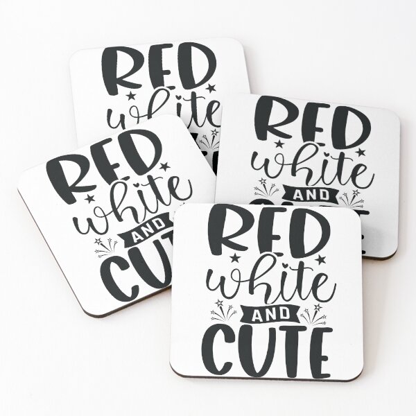 Item preview, Red, white and cute designed and sold by SasKloset.