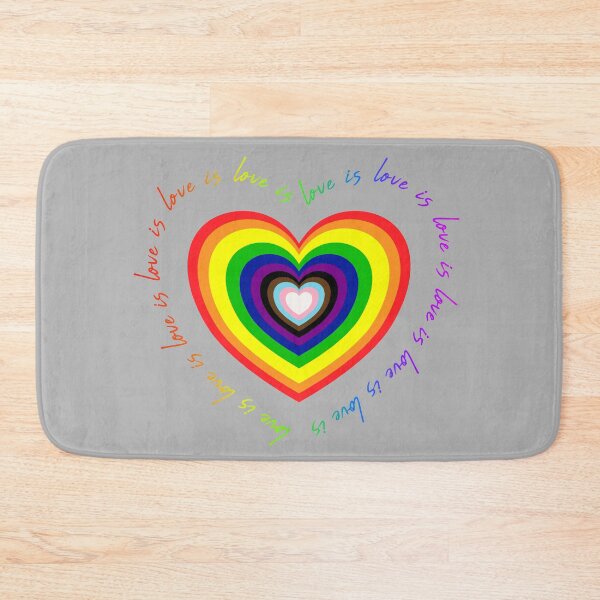 Item preview, Love is Love is Love - lgbtqia bipoc heart designed and sold by Da-Family-Biz.
