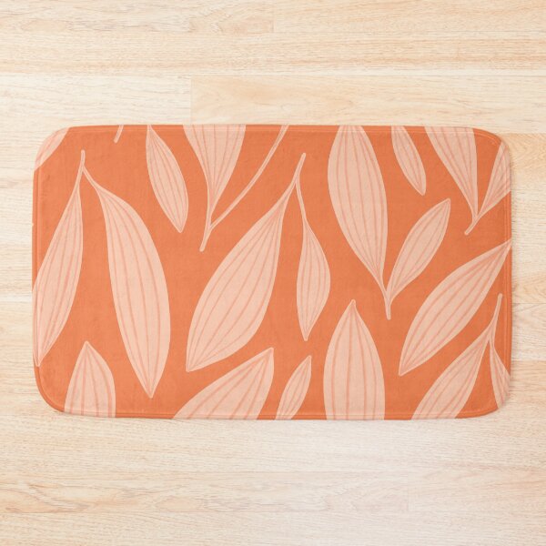 Item preview, orange summer floral leaf designed and sold by baheeya.