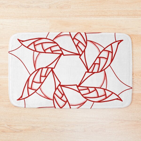 Item preview, Abstract Lotus in Red designed and sold by lezell.