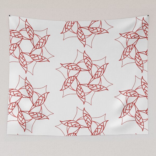 Item preview, Abstract Lotus in Red designed and sold by lezell.