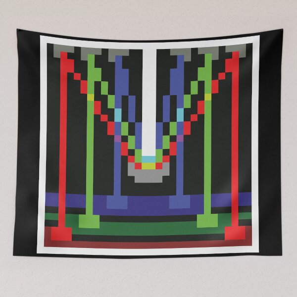 Item preview, RGB - 0038 - Original Abstract Pixel Art designed and sold by pixonpu.