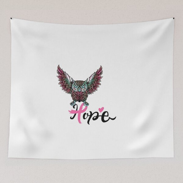 Item preview, Breast cancer ribbon, Hope Owl designed and sold by FACELESS MONKEY.