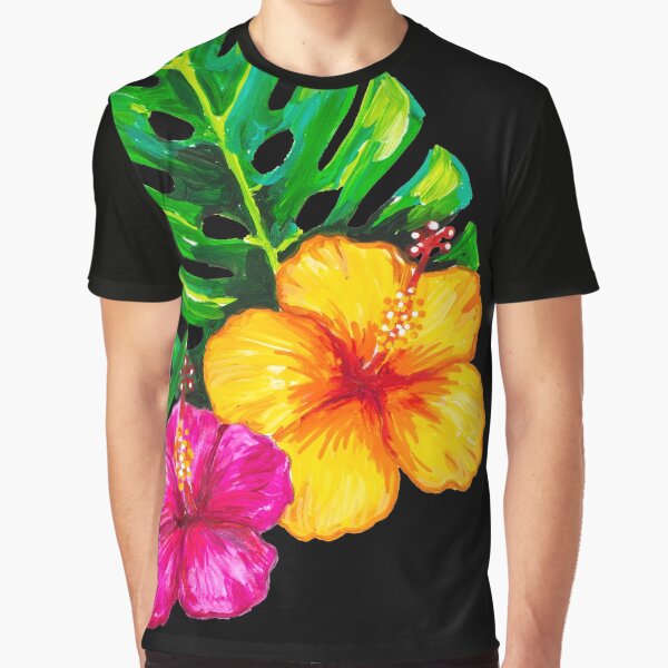 Natural Wonders - The Hibiscus Graphic T-Shirt