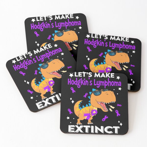 Item preview, Let's Make Hodgkin's Lymphoma Extinct Hodgkin's Lymphoma Warrior Gift designed and sold by Sabfit.