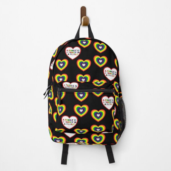Item preview, A family is a family - lgbtqia bipoc heart pattern designed and sold by Da-Family-Biz.