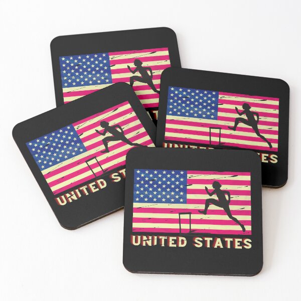 Item preview, USA Country Distressed Flag, Athletics, High Jump, United States, American Pride,  American, Nationality, Sports, Athlete designed and sold by Sun Sand & Sea Art.