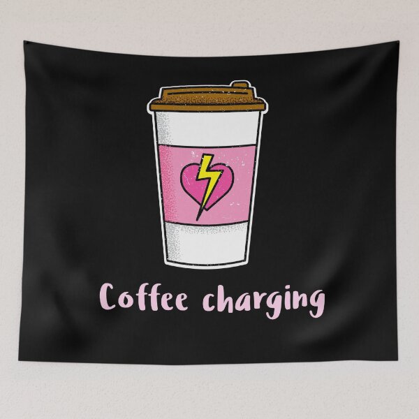 Item preview, Coffee charging - all I need is coffee and my camera designed and sold by mr&mrsmalik malik.
