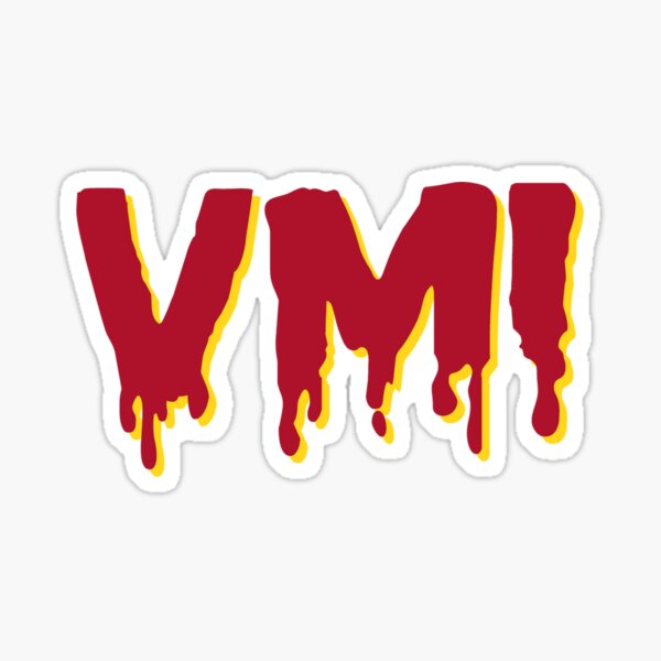  VMI Keydets Vinyl Decal Sticker 6 Inch White : Electronics