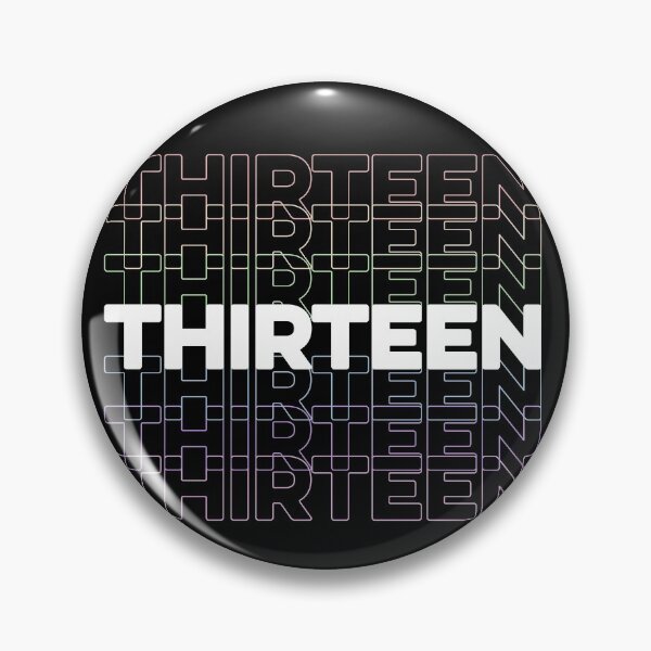 Item preview, 13th Teen Birthday, Adults Favorite # Thirteen Rainbow Colors designed and sold by The Princess Saves Herself.