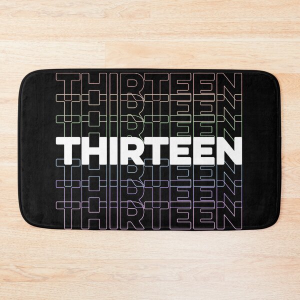 Item preview, 13th Teen Birthday, Adults Favorite # Thirteen Rainbow Colors designed and sold by The Princess Saves Herself.