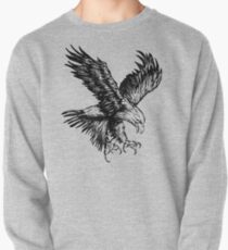 Bald Eagle (Black) Pullover