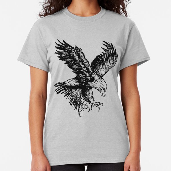 Bald Eagle (Black) Classic T-Shirt