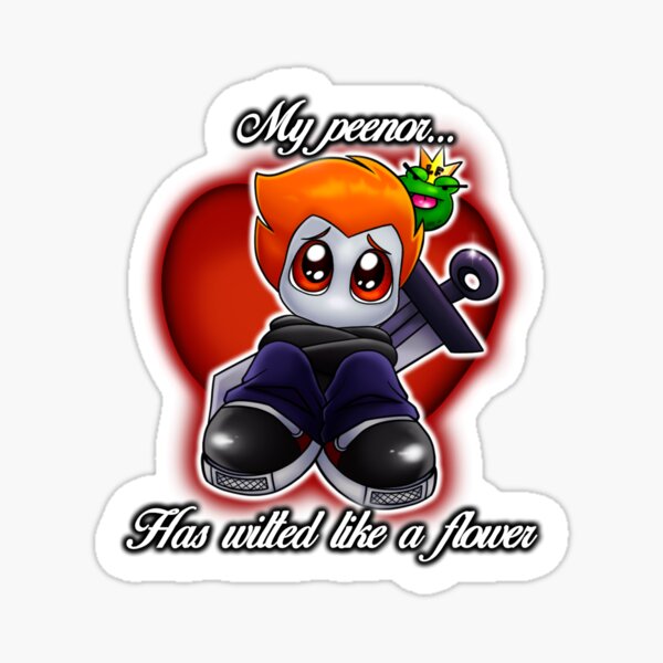 mai p3n0r wilts... Sticker