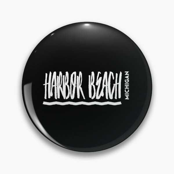 Item preview, Harbor Beach Michigan Artsy White Design designed and sold by Eleven-K.