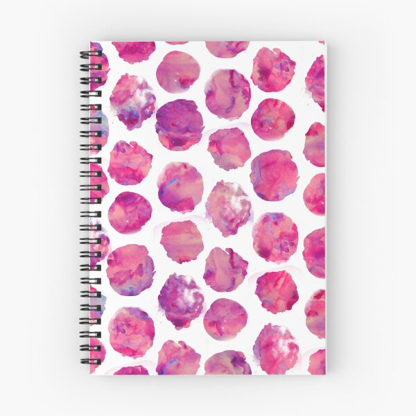 Item preview, Magenta Watercolor Dots designed and sold by natalievmason.