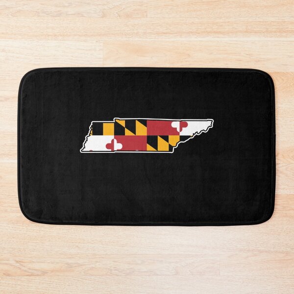 Item preview, Maryland Flag Tennessee Map designed and sold by MarylandStyle.