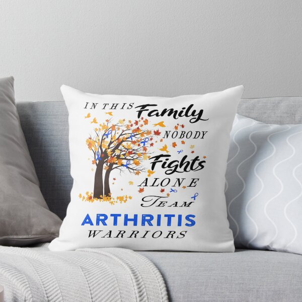 Item preview, In This Family No One Fight Alone Arthritis Awareness ribbon tree designed and sold by radianen.