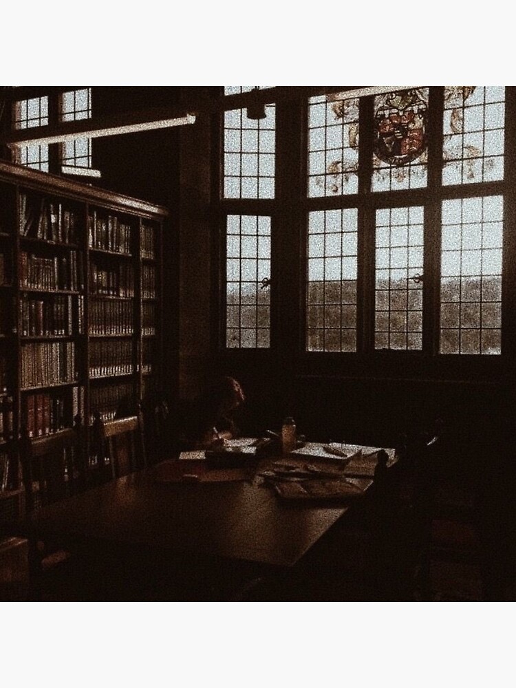 Dark Academia Study Library | Pin