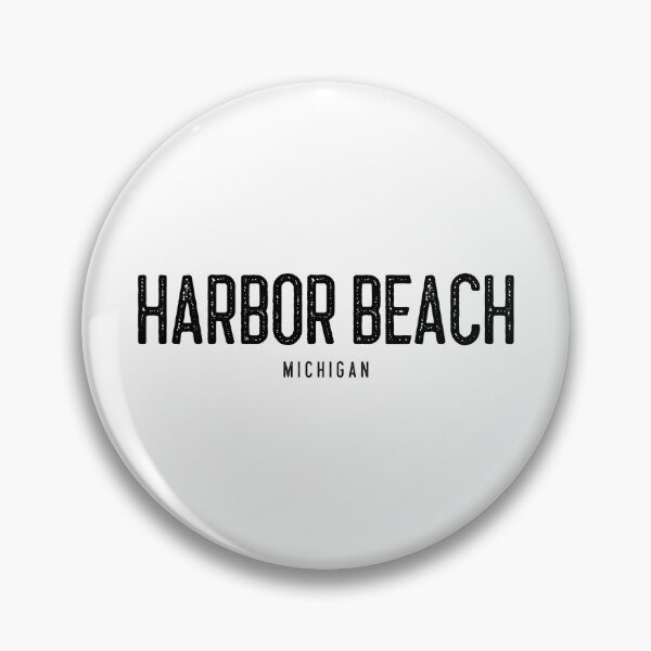 Item preview, Harbor Beach Michigan Classic Straight Aged Text Black Design designed and sold by Eleven-K.
