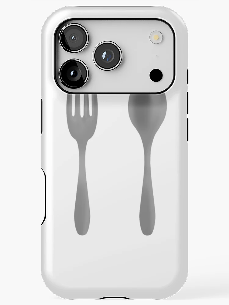 Thumbnail 1 of 4, iPhone Case, Fork and Spoon designed and sold by Reeseworks.