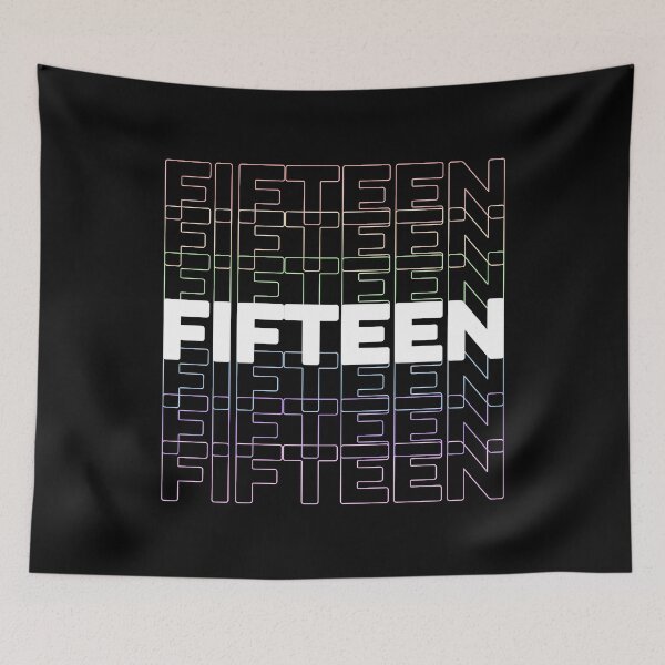 Item preview, 15th Teen Birthday, Adults Favorite # Fifteen Rainbow Color designed and sold by The Princess Saves Herself.