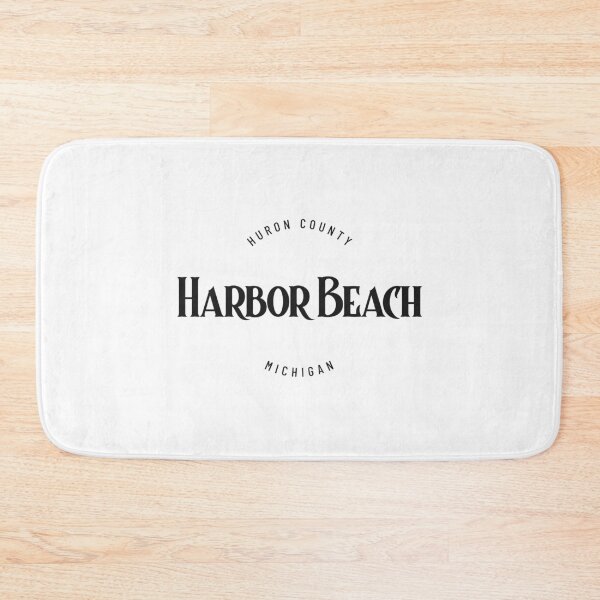 Item preview, Harbor Beach Michigan Classic Black Logo Design designed and sold by Eleven-K.