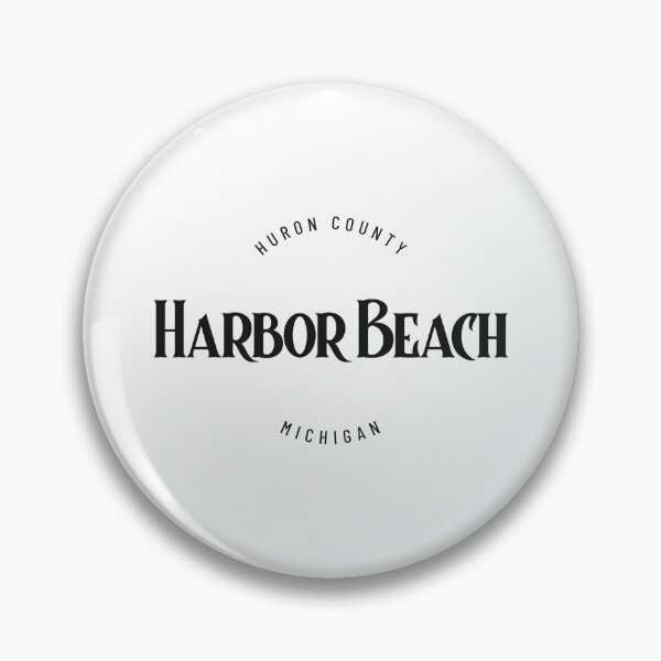Item preview, Harbor Beach Michigan Classic Black Logo Design designed and sold by Eleven-K.