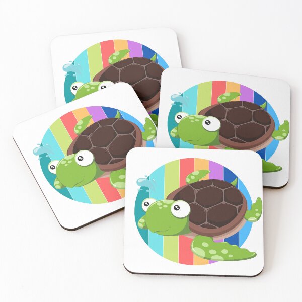 Item preview, Sea Turtle Out for a Walk, Cute Turtle designed and sold by 880Desing.