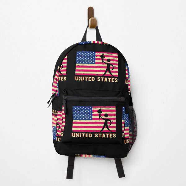 Item preview, USA Country Distressed Flag, Carry the Torch, Athletes, United States, American Pride, American, Nationality, Sports, Athlete designed and sold by Sun Sand & Sea Art.