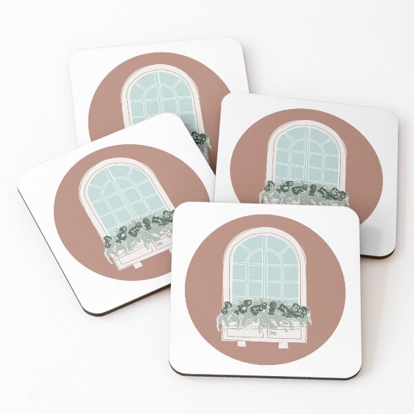 Item preview, Window With Plants designed and sold by katiekreates.