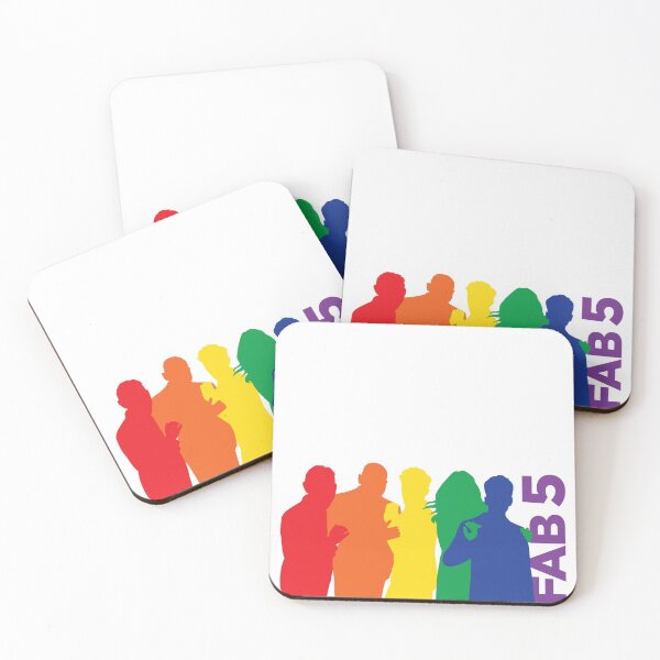 Item preview, Fab Five Pride  designed and sold by evedwards14.