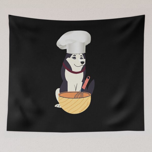 Item preview, Chef Cooking Dog Wolf Lover  designed and sold by BellaVille.