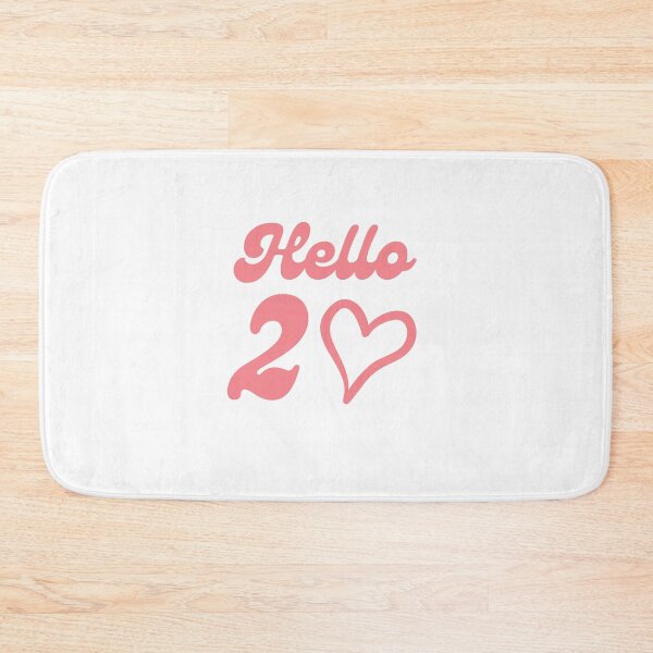 Item preview, Hello 20 | 20th Birthday designed and sold by Presto Prints Design.