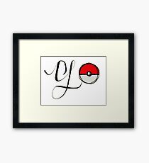 Pokemon Go! Framed Print