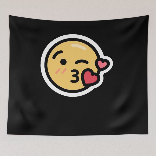 Item preview, Love emoji  pattern- relationship goals designed and sold by mr&mrsmalik malik.