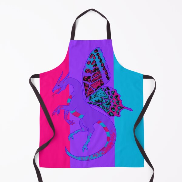 Item preview, Androgyne Pride Fae Dragon With Flag designed and sold by Zac Stigdon.