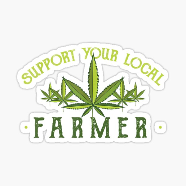 Support Your Local Farmers Sticker For Sale By Jessicaleexmax Redbubble 1985