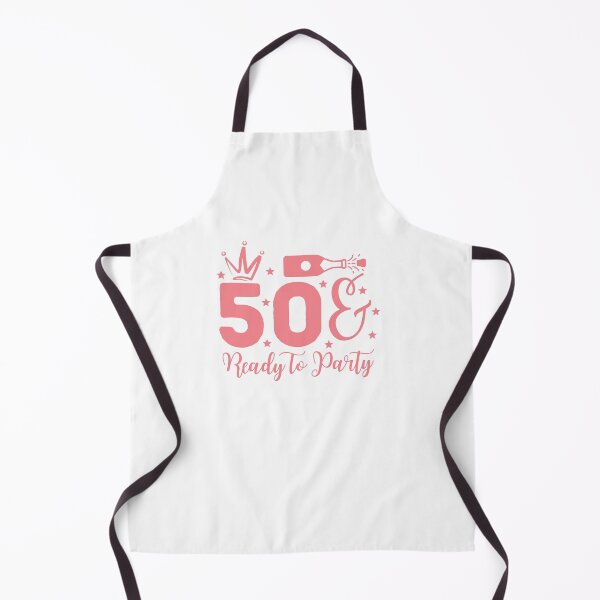 Item preview, 50 & Ready To Party | 50th Birthday  designed and sold by Presto Prints Design.