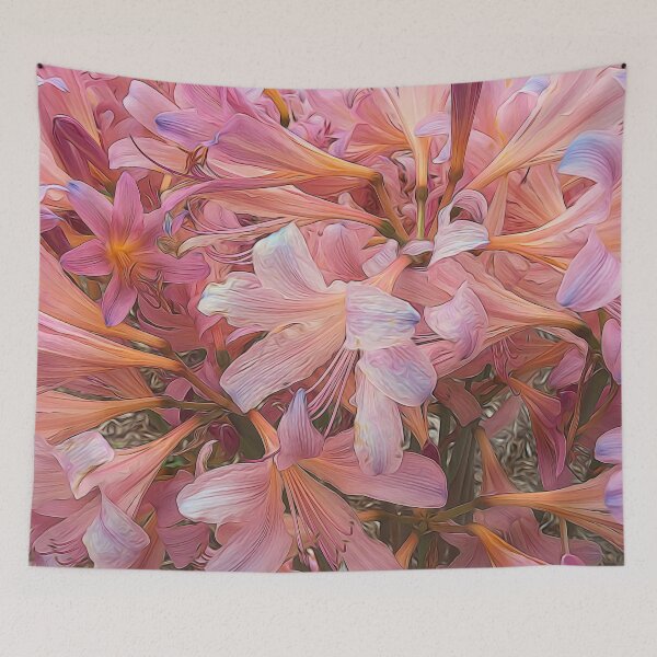 Item preview, Pink Amaryllis designed and sold by bloomingvine.