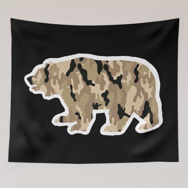 Item preview, California Camouflage Bear  designed and sold by Albert Faldet.